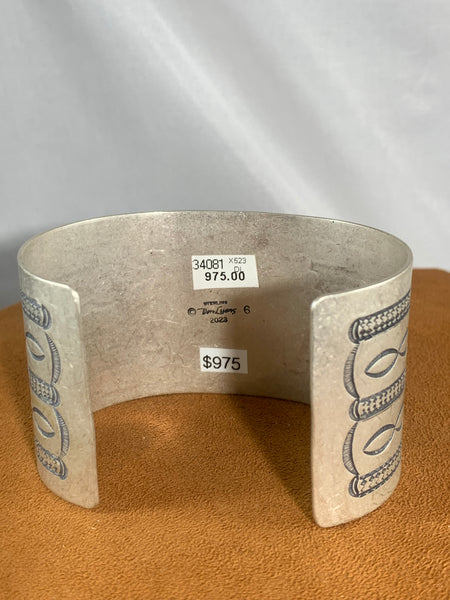Star Stamped Cuff by Don Lucas