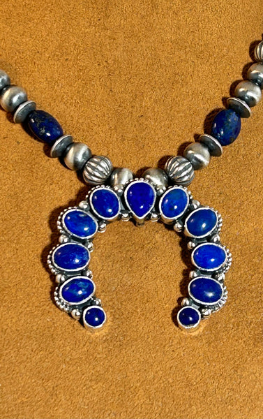 Lapis with Detachable Naja Necklace by Kevin Randall Studios