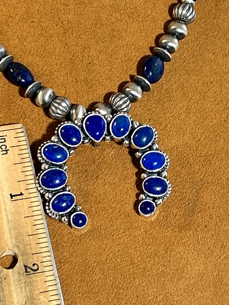 Lapis with Detachable Naja Necklace by Kevin Randall Studios