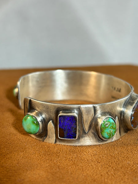 Boulder Opal Stacking Cuff by Victoria Maase Stoll