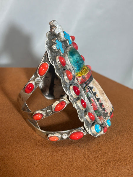 Kachina Cuff by Oscar Betz