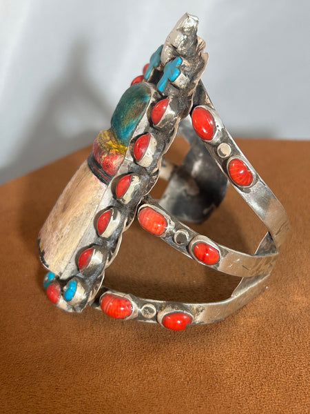 Kachina Cuff by Oscar Betz