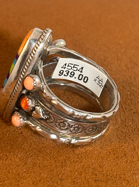 Easter Egg Inlay Ring by Aldrich Arts