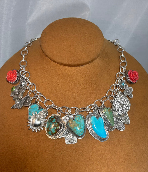 Heart Charm Necklace by Gregory Segura
