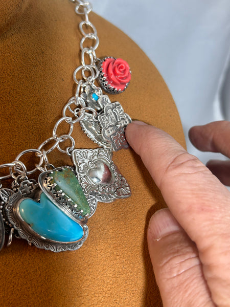 Heart Charm Necklace by Gregory Segura