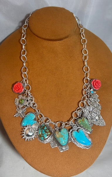 Heart Charm Necklace by Gregory Segura