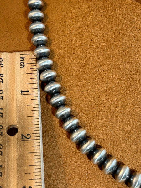 Navajo Pearl Necklace by Crystal Haley
