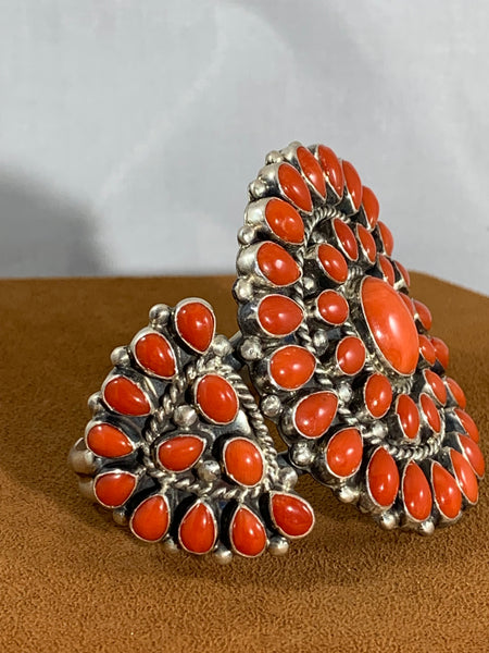 Coral Cluster Cuff by Don Lucas