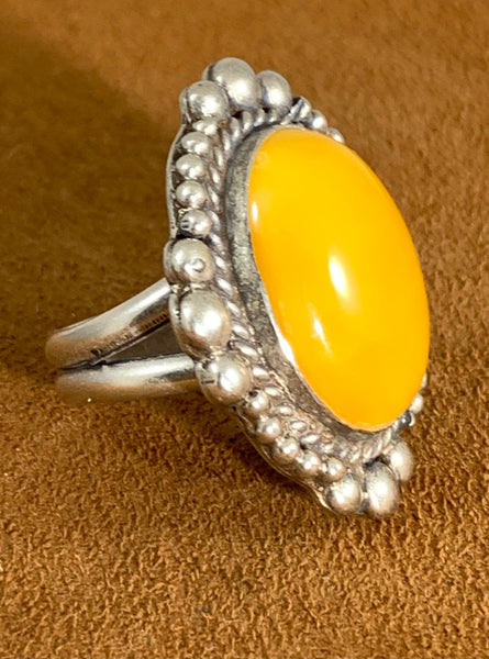 Butterscotch Amber Ring by Don Lucas