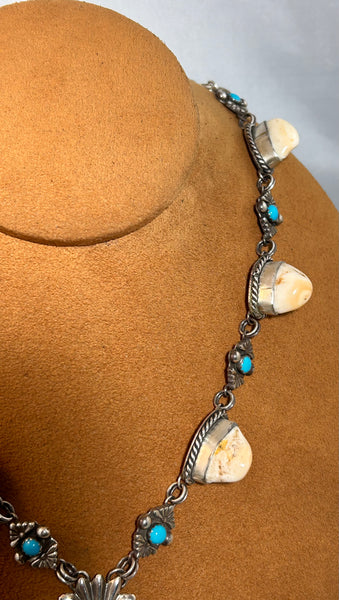 Elk Tooth Necklace by Emily Peck