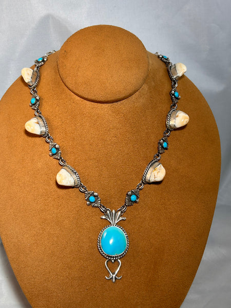 Elk Tooth Necklace by Emily Peck