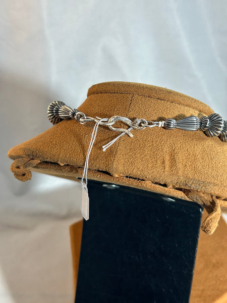 Five Stone Teardrop Necklace by Mary Teller