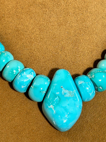 Fox Turquoise Necklace by Bruce Eckhardt