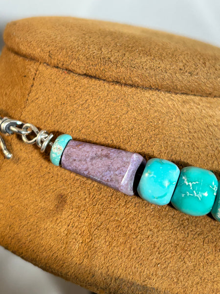 Fox Turquoise Necklace by Bruce Eckhardt