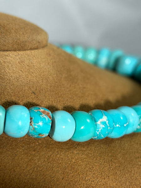 Fox Turquoise Necklace by Bruce Eckhardt