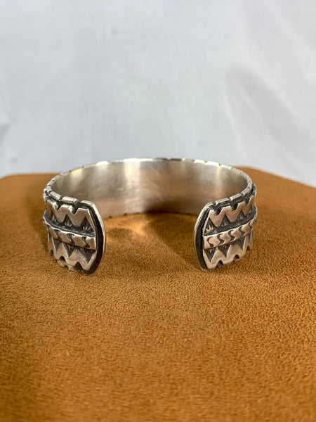 Three Layer Ribbon Cuff by Clif Doran