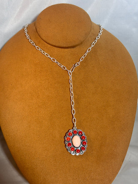 Reversible Coral Cluster Pendant on Chain by Don Lucas