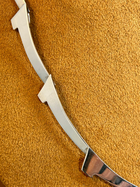 Rutilated Quartz Art Deco Necklace by Burch Rockwell Driver