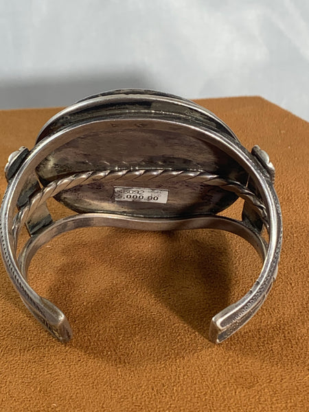 Vintage Zuni Rainbow Man Cuff by Lambert Homer Sr. (1930)
