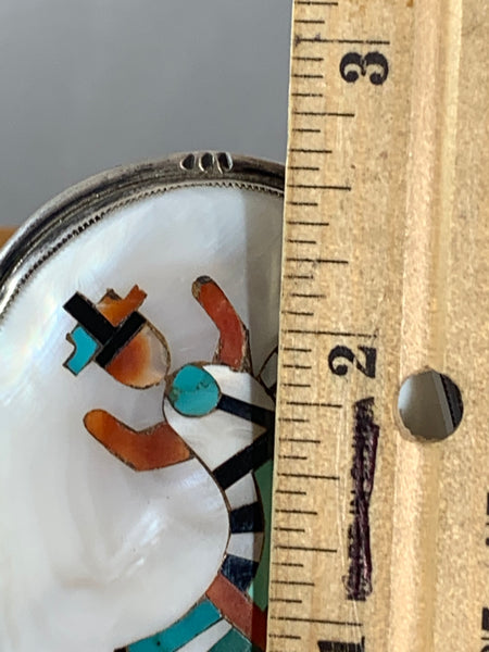 Vintage Zuni Rainbow Man Cuff by Lambert Homer Sr. (1930)