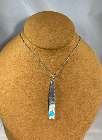 Sterling Silver Pendant Necklace by Clif Doran