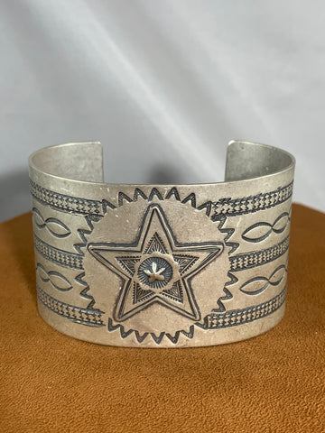 Star Stamped Cuff by Don Lucas