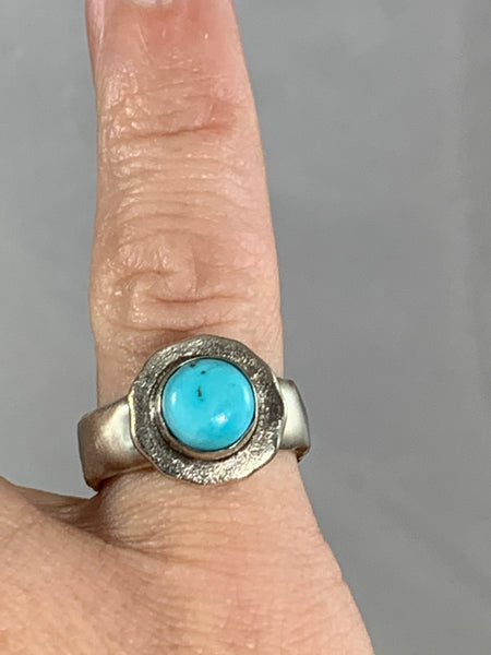 Turquoise Ring by Clif Doran
