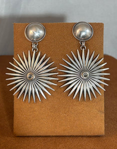 Large Diamond Spur Earrings by Dennis Hogan
