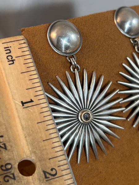 Diamond Spur Earrings by Dennis Hogan