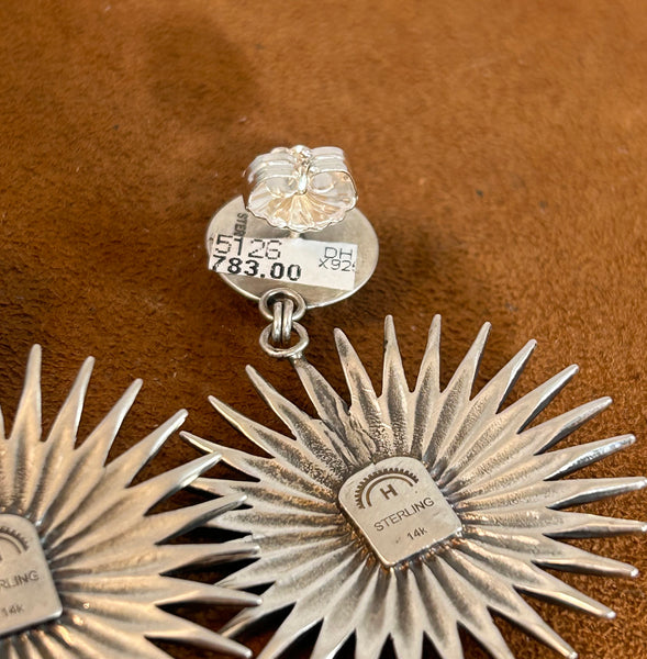 Diamond Spur Earrings by Dennis Hogan