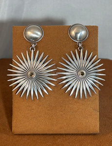 Yellow Diamond Spur Earrings by Dennis Hogan