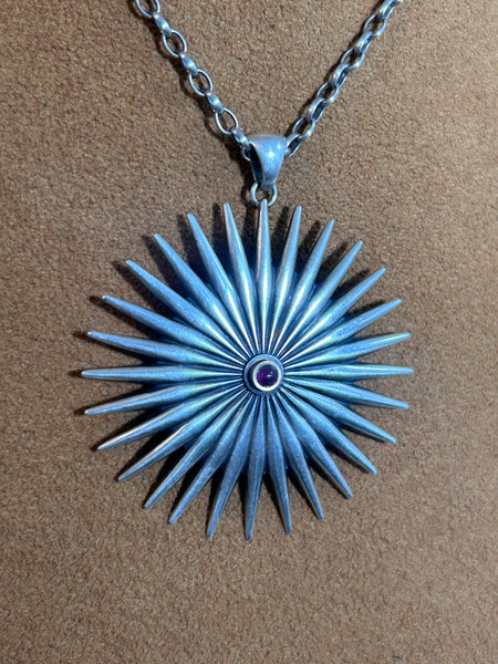 Ruby Spur Necklace by Dennis Hogan