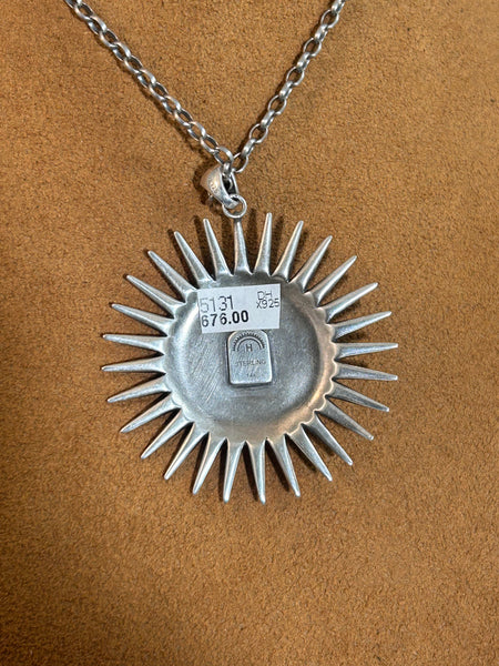 Ruby Spur Necklace by Dennis Hogan