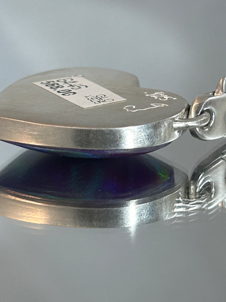 Dark Opal Pendant by Gloria Sawin and John Hull