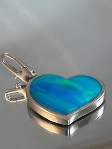 Blue Opal Pendant by Gloria Sawin and John Hull