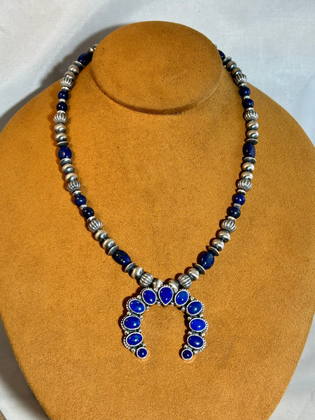 Lapis with Detachable Naja Necklace by Kevin Randall Studios