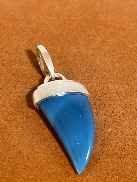 Swedish Blue Pendant by Gloria Sawin