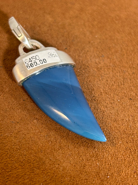 Swedish Blue Pendant by Gloria Sawin