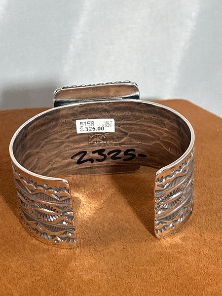 Cripple Creek Turquoise Cuff by Travis Teller