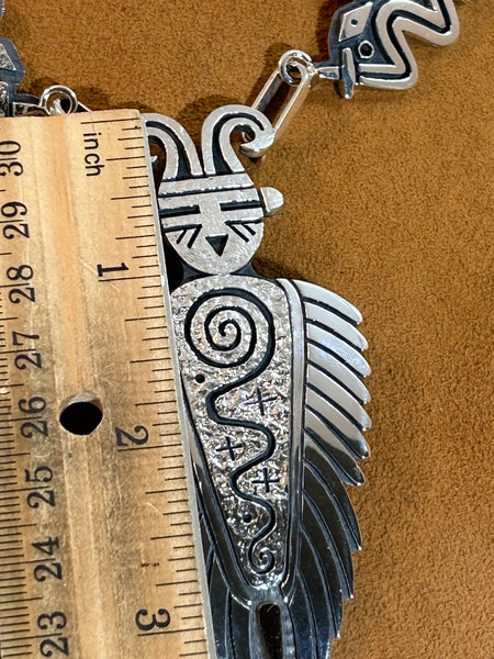 Life Goddess Duality Necklace by Ruben Saufkie