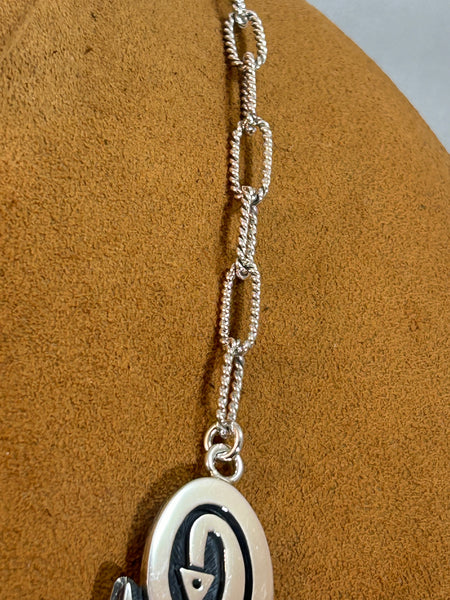 Life Goddess Duality Necklace by Ruben Saufkie