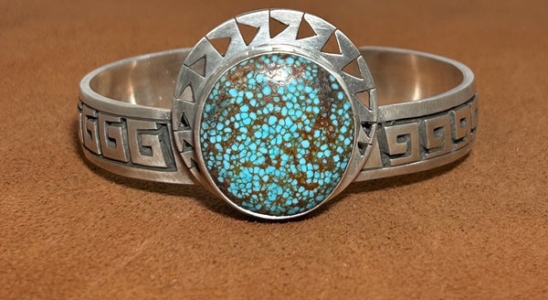 Kingman Turquoise Cuff by First American Traders