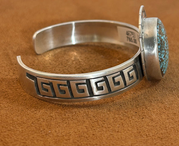 Kingman Turquoise Cuff by First American Traders