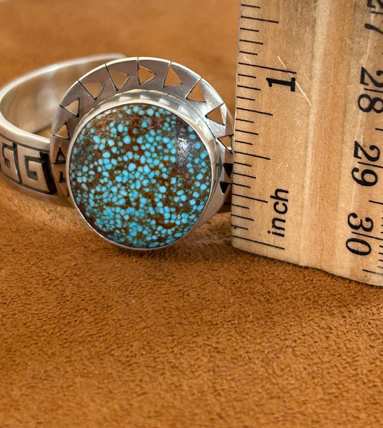 Kingman Turquoise Cuff by First American Traders