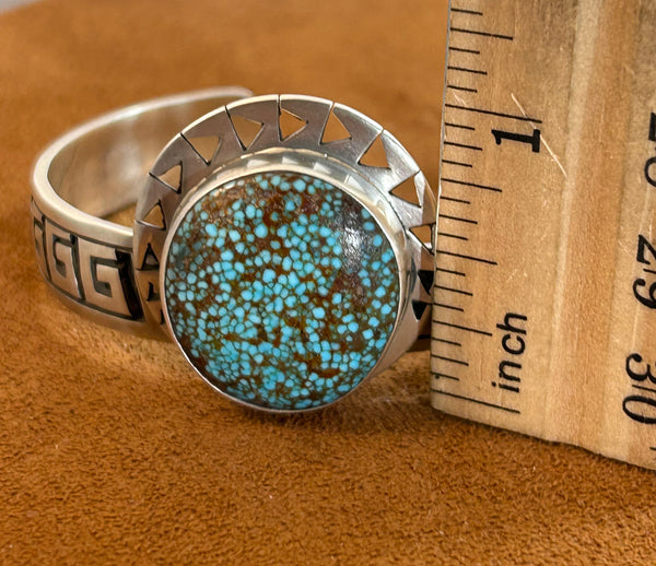 Kingman Turquoise Cuff by First American Traders