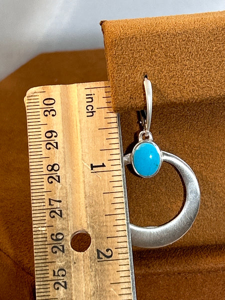 Hoop Drop Earrings by Gloria Sawin and John Hull