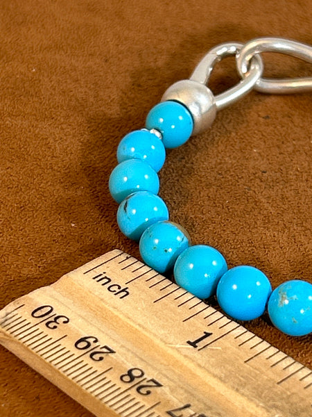 Turquoise Spirit Bead Bracelet by Gloria Sawin and John Hull
