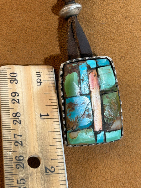 Mosaic Pendant Necklace by Jock Favour