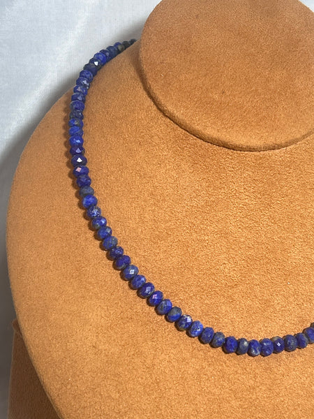 Sodalite Naja Necklace by Gloria Sawin and John Hull