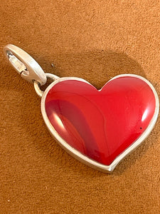 Heart Rosarita Pendant by Gloria Sawin